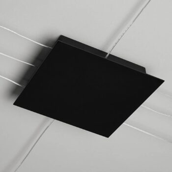 V čiernej – LED závesné svietidlo Area